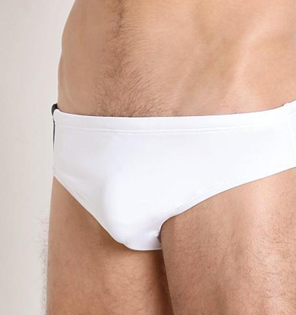 Men's Swimming Trunks Men's Black Triangle Low Waist