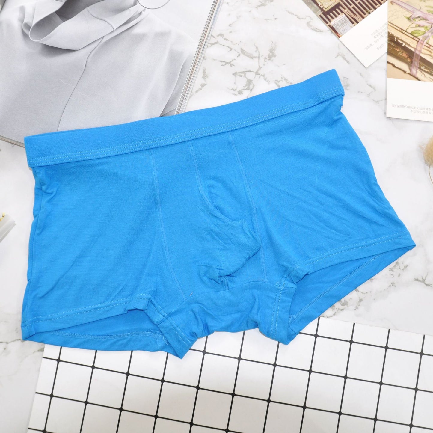 Modal Waist Breathable Boyshort Personality